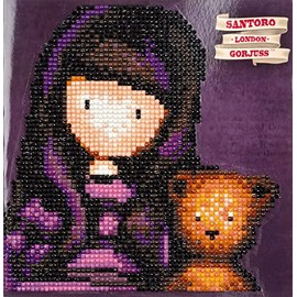 Vervaco Diamond Painting Greeting Card kit Gorjuss