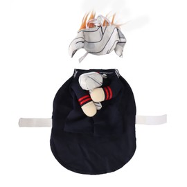Christmas Dog Costume Funny Innovative Cute Comfortable Breathable Pet Christmas Cosplay Clothes with Hat for Christmas Party Holiday L