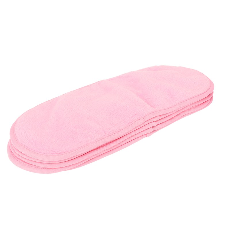 5pcs Coral Fleece Makeup Remover Towel Home Beauty Salon Reusable