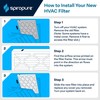 SpiroPure 9x11x1 MERV 8 Pleated Filter Air Filters - Made
