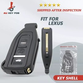 Unbranded Replacement Shell For 2003 2004 2005 2006 Lexus LS430 Remote Case Pad Uncut Key