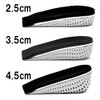 Columbus Insoles for Women, Black, Thickness 1.4 inches (3.5 cm)