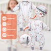 LAT Baby Sleeping Bag with Feet Removable Sleeves, 2.5 TOG
