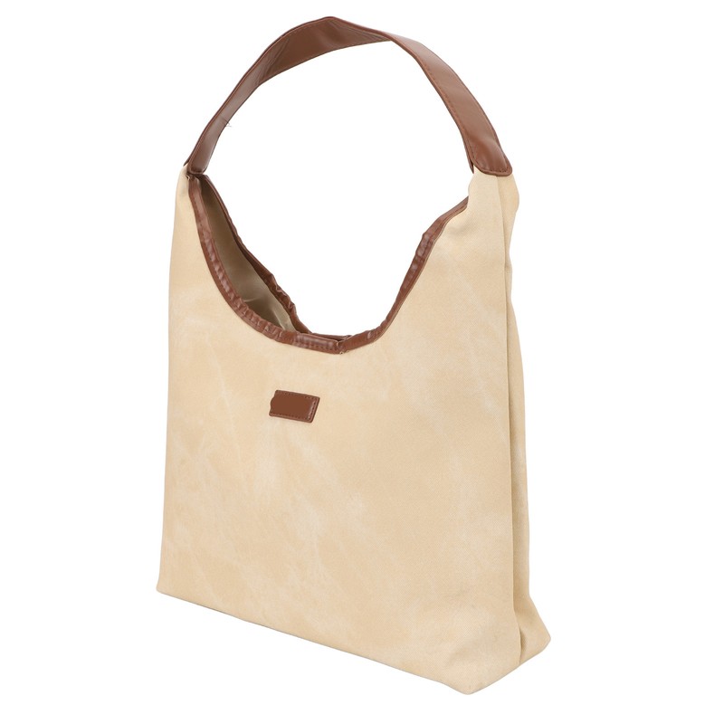 Shoulder Bag for Women Soft PU Leather Minimalistic Top Handle