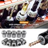 EVTSCAN 10Pcs ER20 Collet Set, with 3mm to 13mm Various