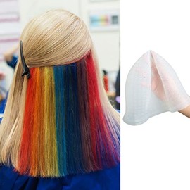 Juego de gorras de silicona perforadas con brochas de aguja, juego profesional reutilizable para resaltar, ganchos de agujeros perforados para salón d
