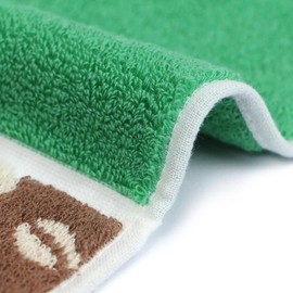 Imabari Towel, Iori "every-Every" Half Handkerchief, Fluffy, Soft, Highly Absorbent (coffee Brown)