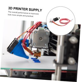 Healeved 1set Printer Extruder Parts Full Pass-Through Hotend Kit for Anet Easy Install and High Temperature Resistance