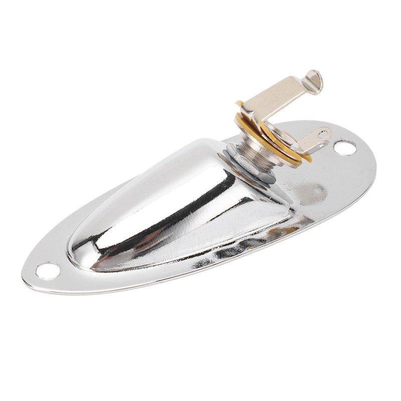 Guitar Input Jack Boat Style 6.35mm Metal Electric Guitar Input