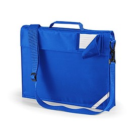Quadra junior book bag with strap in royal