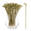 200 PCS Cocktail Picks, 4.7 Inch Toothpicks for Appetizers, Natural