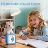 MEPHILIMIA Visual Timer for Kids & Adults, 60 Minute Rainbow