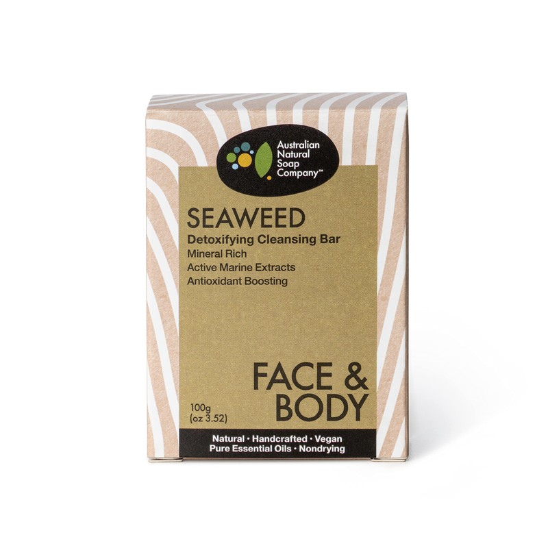 Australian Natural Soap Company Seaweed Detoxifying Cleanser 100g