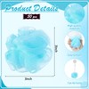 Suttmin 50 Esponjas de Baño Mini Esponja de Ducha de