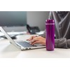 DrinkPod Vacuum Insulated Flask, Stainless Steel, Purple, 200ml