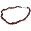 Taddart Minerals - Dark Red Brown Chip Necklace Made from