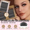 LASHVIEW Lash-Extension-Clusters 336pcs D Curl Lash Clusters Natural Look Cluster