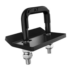 XINLIYA Car Hitch Tightener, Anti-Rattle Vehicle Clamp for 1.25 and 2 Inch Hitches, Heavy Duty Anti-Rust Protective Coating Automotive Hitch Stabilizer Accessories, Universal Fit (Black)