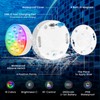 LOFTEK Submersible Pool Lights with Remote, Rechargeable LED Pool Light,