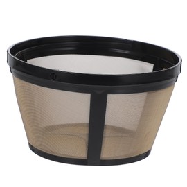 KICHOUSE Reusable Coffee Filter Basket Durable Mesh for Espresso Machines Efficient Filtration Preserves Flavor Easy to Clean Coffee Brewing Supplies for Home and Office Use
