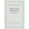 BARENREITER SCHUTZ HEINRICH - GERMAN MAGNIFICAT FROM SCHWANENGESANG (1671) SWV