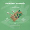 B Life Cepillos de Dientes de Bambú para Niños con