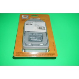 Fiskars NEW SEALED Fiskars 1.5 inch 1.5" Label Punch THICK CUT Magnet Balsa Cardboard