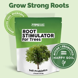 TPS NUTRIENTS Root Stimulator for Trees, Great for Transplanting and Established Tree Roots, Soil Probiotics Including Mycorrhizae, Bacteria and Trichoderma (6 Ounces)