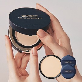 Age to Wenness Velvet Lasting Pact (1 product + 1 refill) No. 23C / 에이지투웨니스 벨벳 래스팅 팩트(본품1+리필1) 23C호