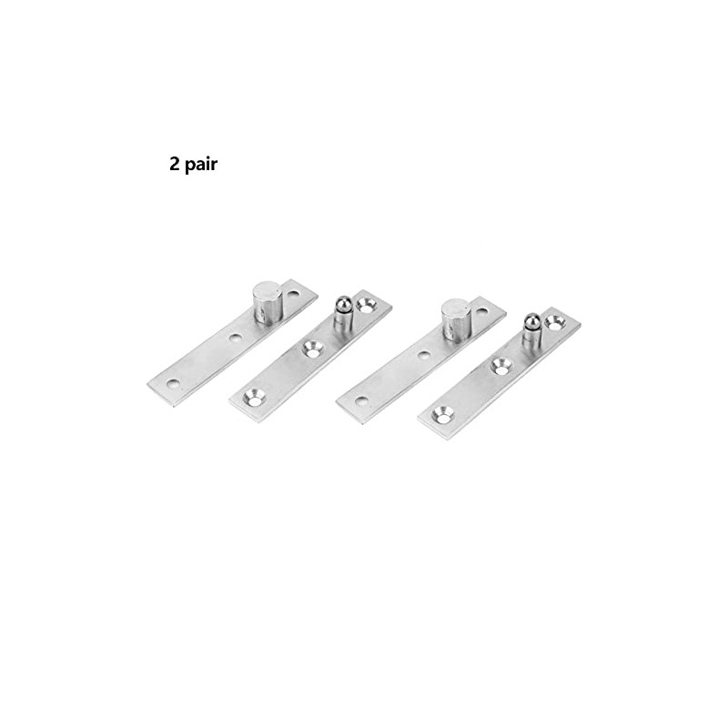 2 Piezas Bisagra Pivotante para Puerta, Bisagra de 360 Grados