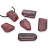 Lebensquelle Plus Ruby Drop Pendant, Drilled Tumbled Stone Pendant with