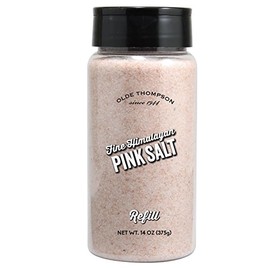 Olde Thompson Fine Himalayan Pink Salt, Refill For Salt Shakers, 12.5 Ounce