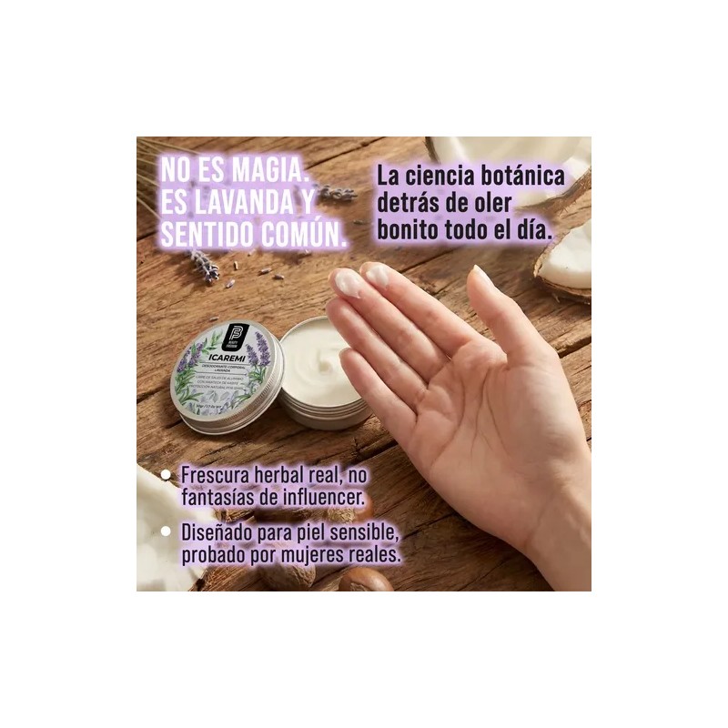 Desodorante en Crema Natural Beauty Freedom de Lavanda para Piel