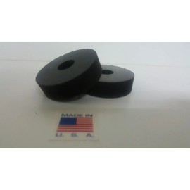 AAR Neoprene Rubber Washer  3" OD x 2" ID x 1/2" thick  4 PACK