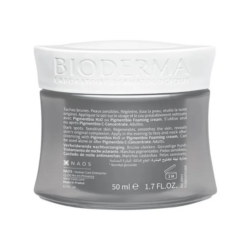 Bioderma Pigmentbio Night Regenerador Anti Manchas 50ml Todo Tipo De