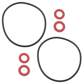 Briny River 2X Carburetor Float Bowl Gasket Bolt Washer Compatible with Honda GX240 GX270 GX340 GX390 16010-ZE2-812