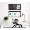 DesignOvation Wyeth Framed Magnetic Chalkboard, Black