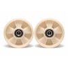 2 Ruedas para Patín Hidráulico de Carga 7"x 2”, Centro