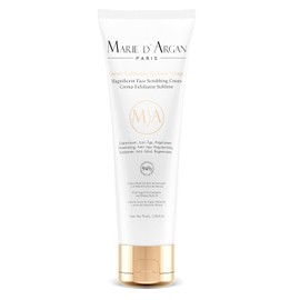Marie D’Argan - Exfoliante Facial Champagne 75 ml - Limpiador Facial Con Aceite De Argán, Manzanilla y Ácidos Frutales - Textura Suave - Para Todo Tipo De Piel