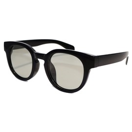 CYPHUS BIG Boston Polarized Sunglasses, Unisex, UV Protection, UV Protection, Casual, Fashionable, black/light smoke