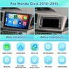 2+64GB Android Car Stereo for Honda Civic 2012-2015 Wireless Carplay