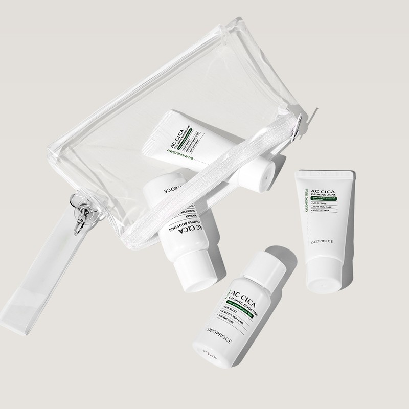Deoproce AC Cica Calming Boosting Trial Kit / 디오프러스 AC