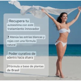Cicatrissim Crema Estrías D Todo Tipo Rojas Blancas D Tiempo                                                                                          