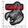Patchwork Paradise Scorpions Rock Band Embroidered Iron-On Patch