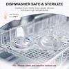 Giftophilia Straw Sippy Cup Conversion Kit for Lansinoh Baby Bottles,