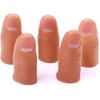 Jinshining 5 Pcs Hard Thumb Tip Finger Fake Magic Tool,Tricks