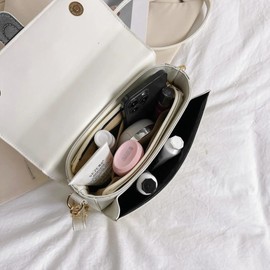 Women's Woven Straw Satchel Handbag, Beige, Top Handle with Adjustable Shoulder Strap,