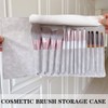 Makeup Brushes Rolling Case Pouch Portable Travel Makeup Bag Cosmetic