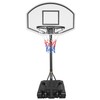 HooKung 37''-56'' Adjustable Height Swimming Pool Basketball Hoop 36 Inch