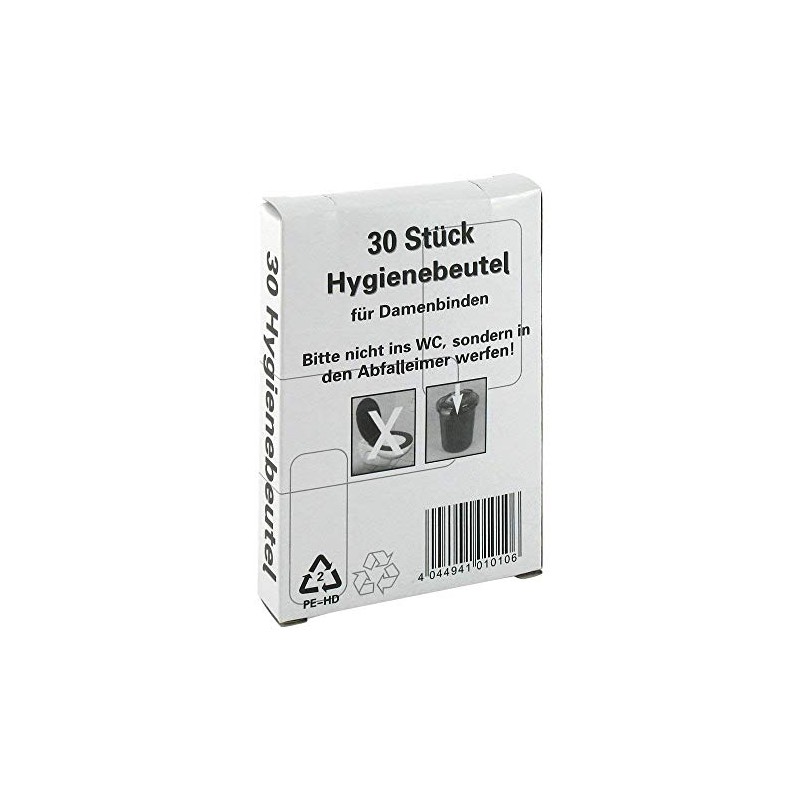 HYGIENEBEUTEL PE Dispenser Box Pack of 30